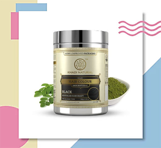 Khadi Natural Black Herbal Hair Colour