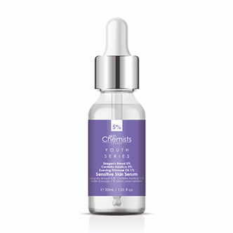 Skin Chemists Youth Series Sensitive Skin Serum With Dragon Blood, Centella Asiatica & Primrose Oil
