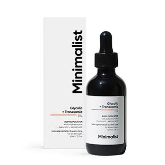 Minimalist 11% Glycolic + Tranexamic Body Exfoliator