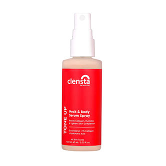 Clensta Tone Up Neck & Body Serum Spray