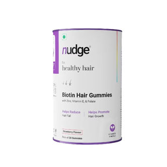 Nudge Biotin Hair Gummies