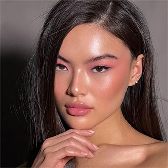 Pink Monochromatic Makeup