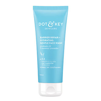 Dot & Key Barrier Repair Hydrating Gentle Face Wash With 5 Ceramides, Probiotics & Hyaluronic
