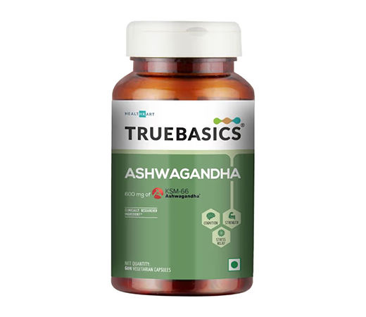 TrueBasics Ashwagandha 600mg Capsule