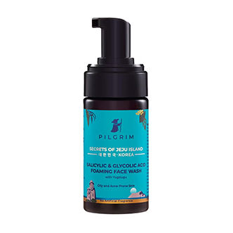 Pilgrim Salicylic & Glycolic Acid Foaming Face Wash
