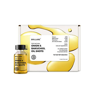 Brillare Onion & Bakuchiol Oil Shots