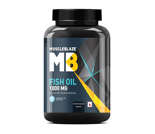 MuscleBlaze Omega 3 Fish Oil 1000 Mg