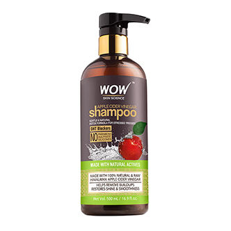 WOW Skin Science Apple Cider Vinegar Shampoo