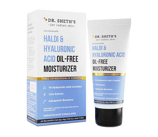 Dr. Sheth's Haldi & Hyaluronic Acid Oil-Free moisturiser
