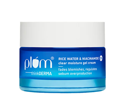 Plum 2% Niacinamide & Rice Water Brightening Gel Cream
