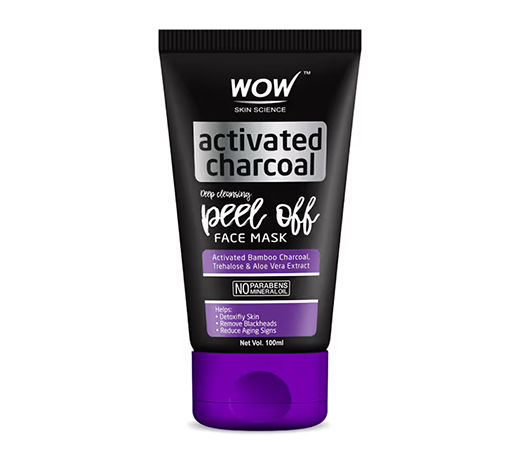 WOW Skin Science Activated Charcoal Peel Off Face Mask