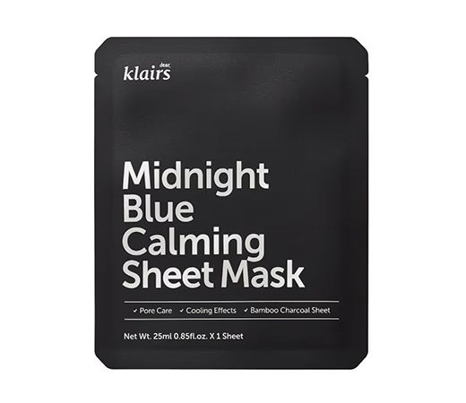 Klairs Midnight Blue Calming Sheet Mask