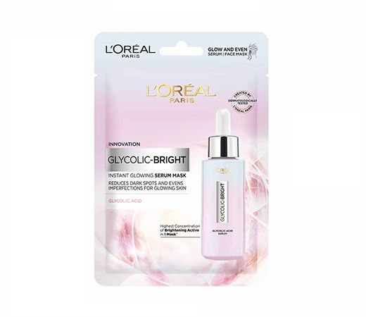 L'Oreal Paris Glycolic Bright Sheet Mask