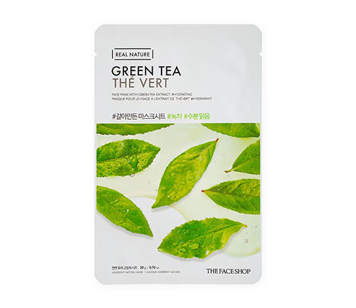 The Face Shop Real Nature Green Tea Face Mask