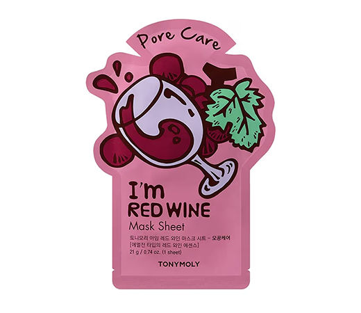 Tonymoly I'm Red Wine Sheet Mask