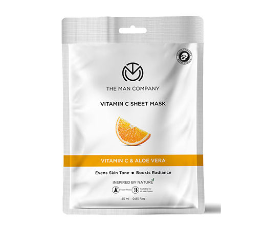 The Man Company Vitamin C Sheet Mask