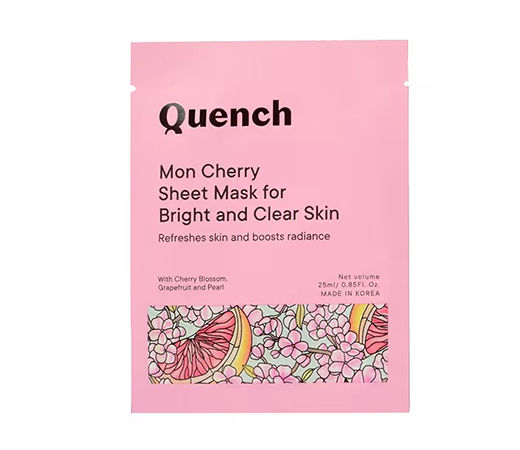 Quench Cherry Blossom Sheet Mask