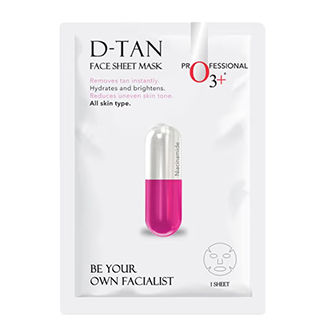 O3+ Facialist Dtan Face Sheet Mask With Niacinamide
