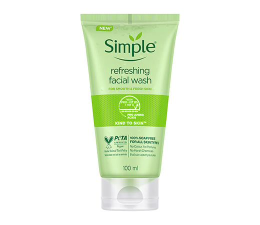 Simple Kind To Skin Refreshing Facial Wash