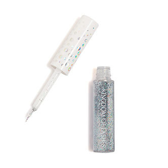 Kingdom Of Lashes Diamond Glitter Eyeliner - Starlight Silver