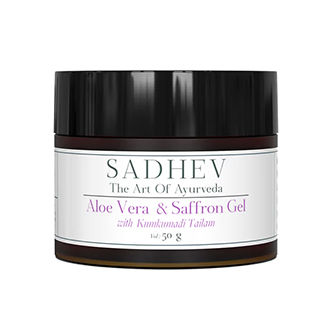 SADHEV Aloe Vera Gel With Saffron And Kumkumadi Thailam