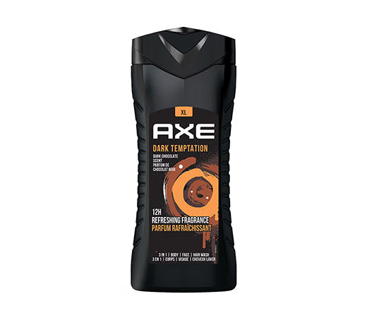 Axe Dark Temptation 3 In 1 Body- Face & Hair Wash