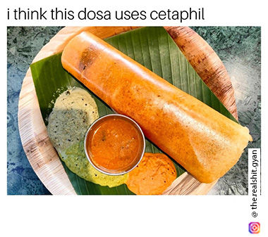 A plate of masala dosa with chutney and sambar