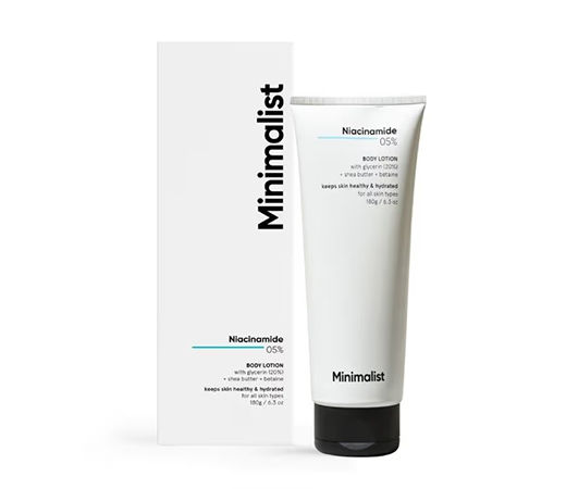 Minimalist 5% Niacinamide Body Lotion With Shea Butter, Glycerine & Betaine
