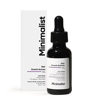 Minimalist Hair Growth Redensyl & Actives Hair 18% Serum For Reducing Hairfall & Boosts Growth