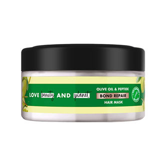Olive Oil & Peptide Bond Repair Hair Mask, Love Beauty & Planet