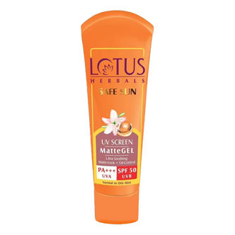 Lotus Herbals Safe Sun UV Screen Matte Gel PA+++ SPF - 50