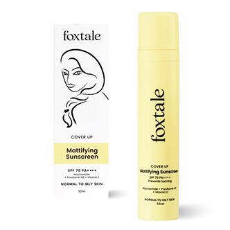 Foxtale SPF 70 PA++++ Mattifying Sunscreen