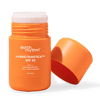 Earth Rhythm Sunstick SPF 50 Hybrid Sunscreen For Men & Women
