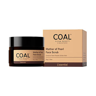 Coal Clean Beauty Mother of Pearl Face Scrub
