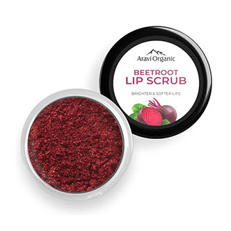 Aravi Organic Beetroot Lip Lightening Scrub
