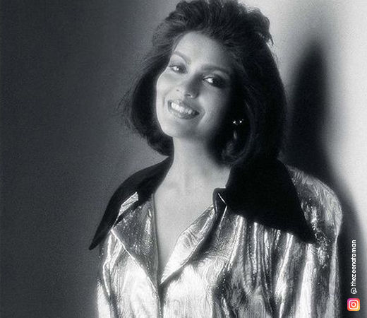 Zeenat Aman in the 80s
