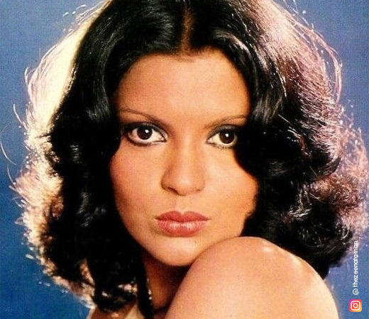Zeenat Aman in the late 1970s