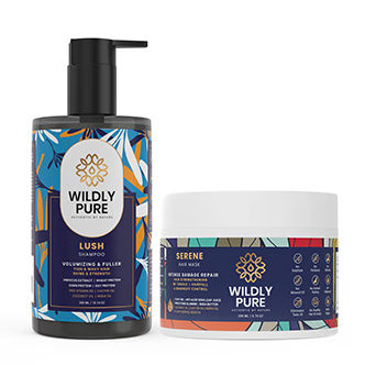  Wildly Pure Volume Boost Shampoo & Mask Combo