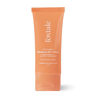  Foxtale Tinted Sunscreen Shade SPF 50 PA++++ & Primer - Medium
