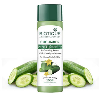 Biotique Bio Cucumber Pore Tightening Toner With Himalayan Waters

