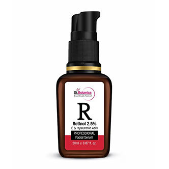 St.Botanica Retinol 2.5% + E & Hyaluronic Acid Professional Facial Serum
