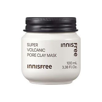 Innisfree Super Volcanic Pore Clay Mask 2X For Clogged Pores - Reduces Excess Sebum

