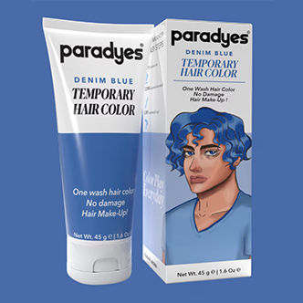 Paradyes Temporary Color 1 Wash Hair Color - Denim Blue