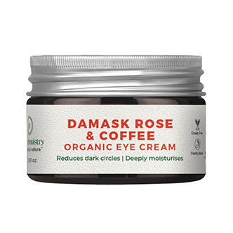 Juicy Chemistry Damask Rose & Coffee Organic Eye Cream