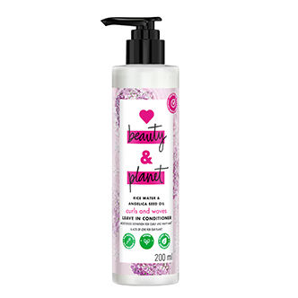 Love Beauty & Planet Rice Water & Angelica Seed Oil Leave-In Conditioner
