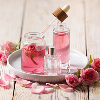 home remedies for dark armpits - rosewater
