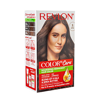  Revlon Color N Care Permanent Hair Color Cream - 5 Light Brown
