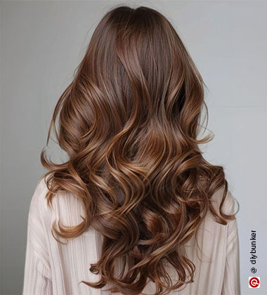 caramel brown hair

