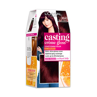  L'Oreal Paris Casting Creme Gloss Hair Color - 360 Black Cherry

