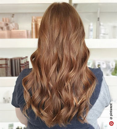 Different shades of brown hair - Honey Brown
